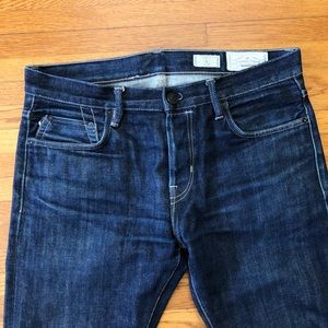 Allsaints Japanese Selvege Button Fly Jeans